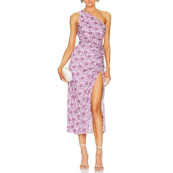 Cami NYC Dresses & Skirts - Cami Nyc Asymmetric Purple Nanu Dress Size 2